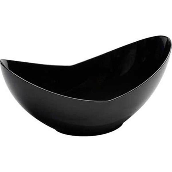 Fineline Settings Fineline Settings 6303-BK Black Large Tiny Tureens Appetizer Bowl 6303-BK